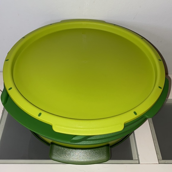Tupperware Smart Stack Steamer Complete 5 Piece Set Green - Picture 13 of 13